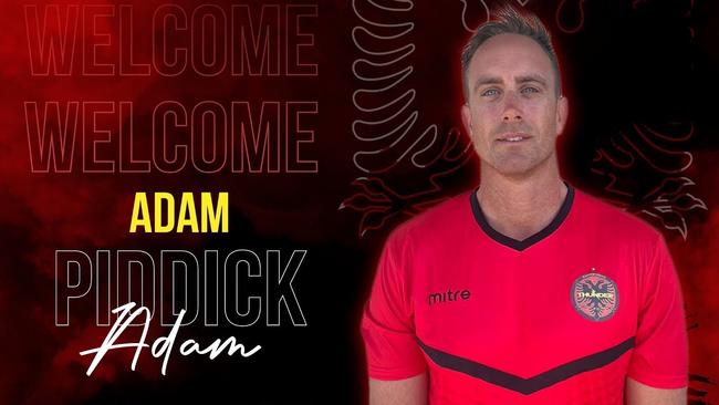 New Dandenong Thunder coach Adam Piddick.