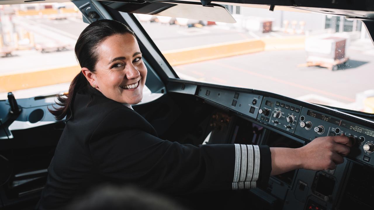 Senior Jetstar pilot Lizzie Archibald has flown for the airline for 15 years. Picture: Jetstar