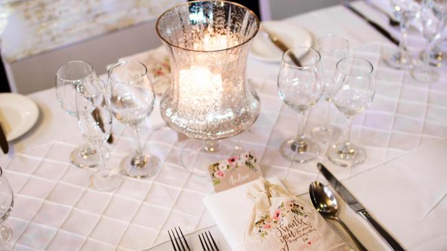 Diners in for a treat at a wedding held at The Courthouse Restaurant. Picture: The Courthouse Restaurant