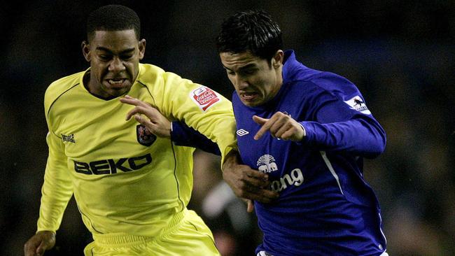 Tim Cahill was also a fan favourite at Everton.