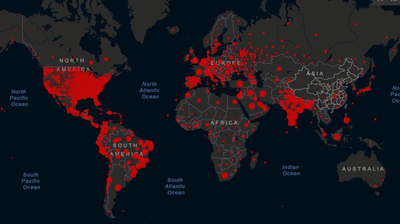 Some 1.04 million people have died from the virus.