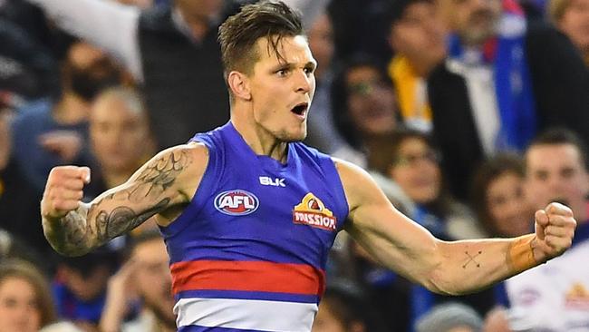 Clay Smith was a standout for the Bulldogs on Friday night. Picture: Getty Images