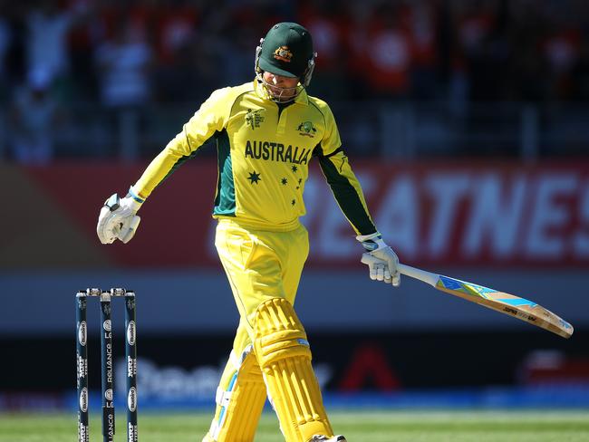 Clarke admitted he was also guilty of poor shot selection. Picture: Phil Hillyard.