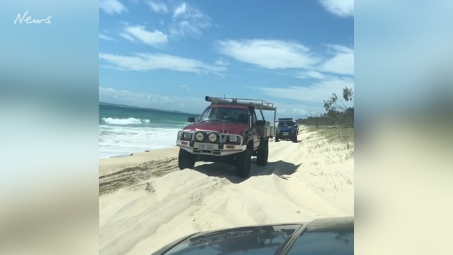 Calls to ban popular 4wd beach