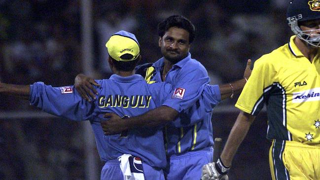 Fast bowler Javagal Srinath had a heavy workload. Picture: Phil Hillyard