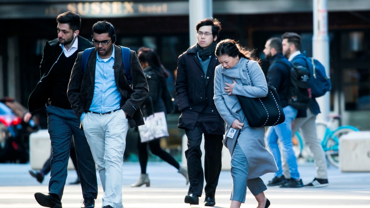 Australia’s east coast hit by windy conditions on Monday