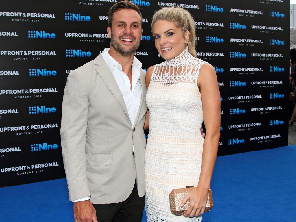 Beau Ryan and Erin Molan. Picture: El Pics/Getty Images