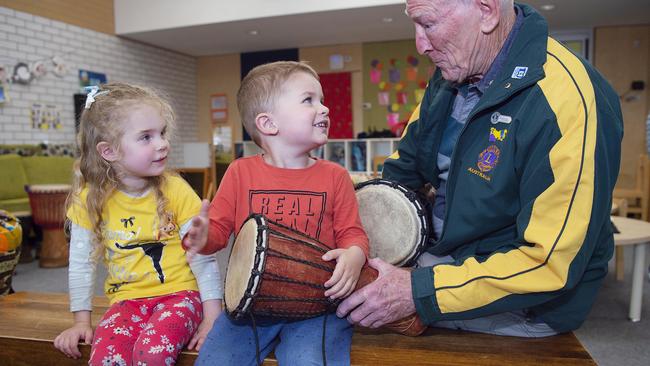 Enjoy the physical rhythm and emotional benefits of drumming and dancing. Picture: Alan Barber.