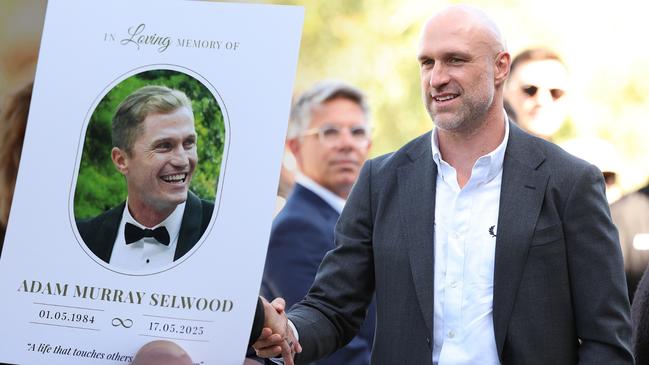 Adam Selwood funeral Chris Judd