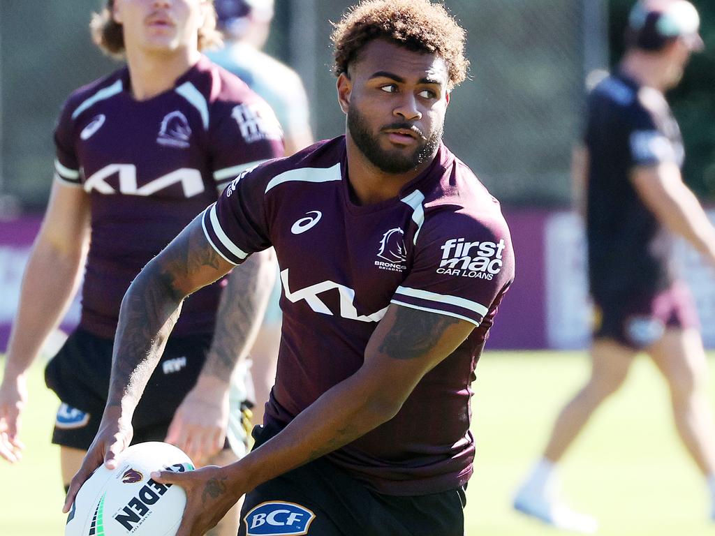 Ezra Mam is a controversial inclusion in an extended Maroons squad. Picture: Liam Kidston