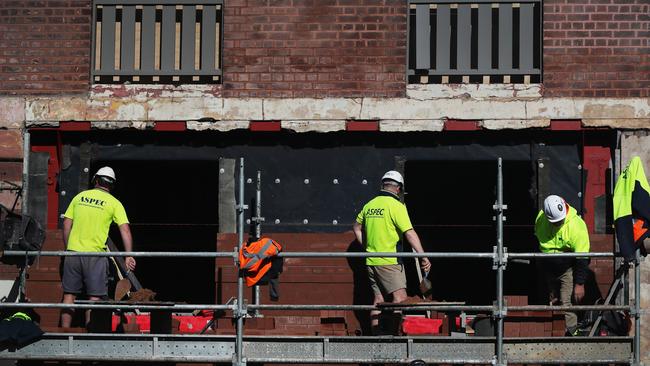 Labour shortages have been partly blamed for the number of vacant social homes.