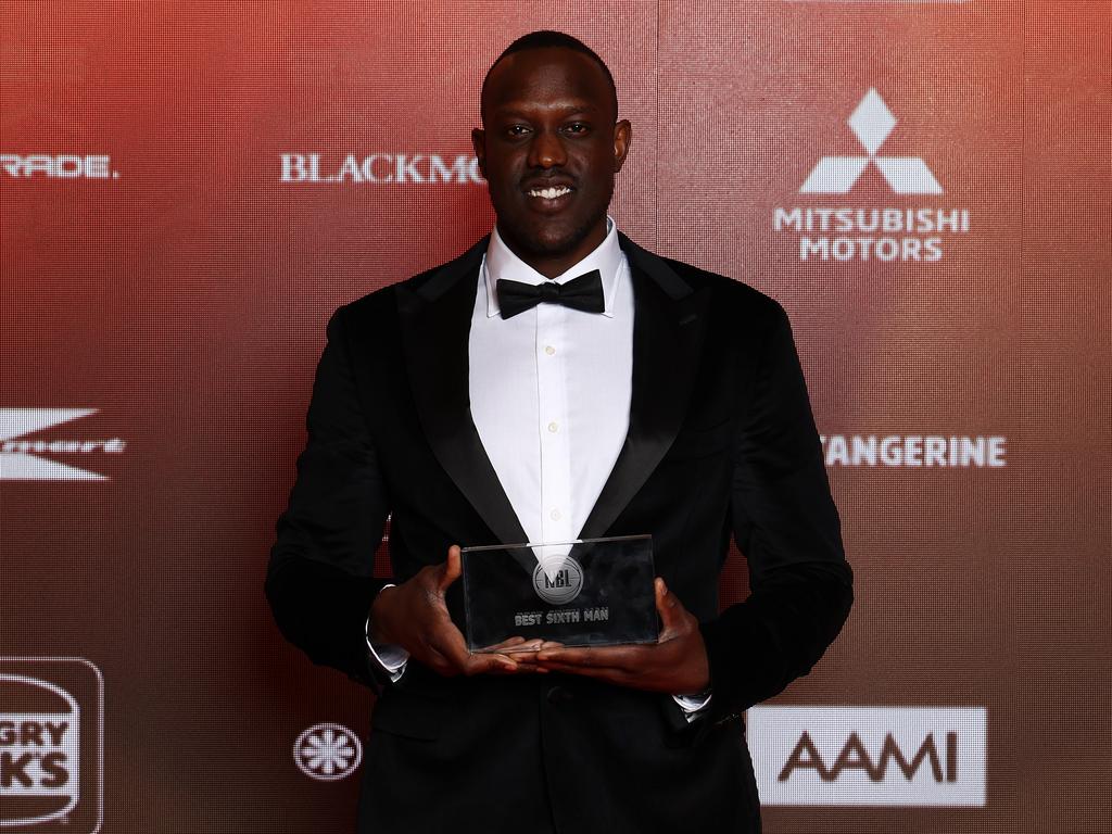 Kouat Noi was named the NBL25 Sixth Man. Picture: Graham Denholm/Getty Images