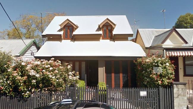 This Rozelle house that was the scene of a double murder in 2009. Picture: Realestate.com.au