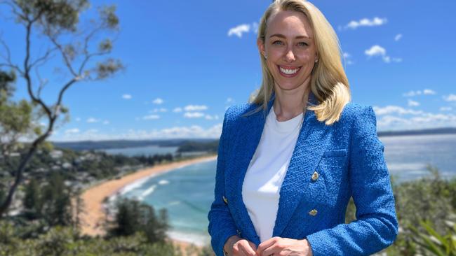 Former Northern Beaches deputy mayor Georgia Ryburn is the Liberal candidate for the Pittwater by-election on October 19. She says that her family’s deep roots in the community and her time on the council means that she will be able to deliver what the locals want and need. Picture: Supplied