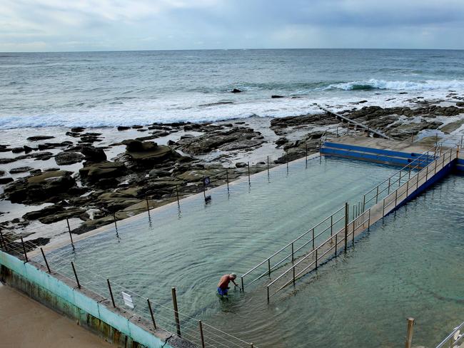 The Entrance Ocean Baths will be renamed to The Grant McBride Baths after the late Central Coast MP Grant McBride. Picture: Sue Graham