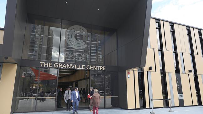 The Granville Centre will be a vaccination hub but scores community organisations won’t have a home for several months. Picture: Angelo Velardo