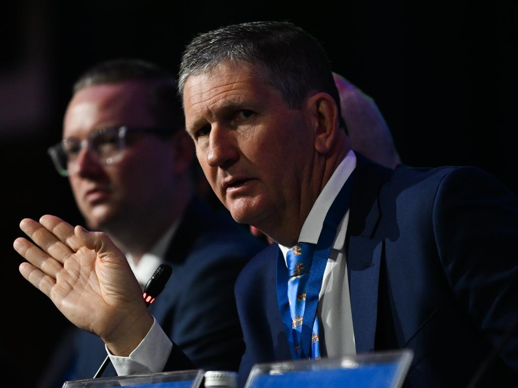 Lawrence Springborg during the LNP Convention in Brisbane. (Photo: Dan Peled / NewsWire)