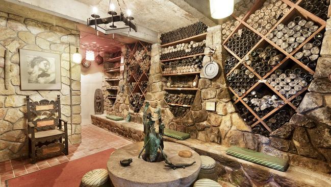 The Clomtarf property boasts an extensive cellar.