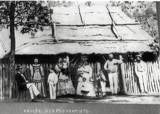 MISTAKE CREEK: Rolfe Family at Old Pioneer Station 1876 (citation Aussie Mobs 2013). Picture: Contributed