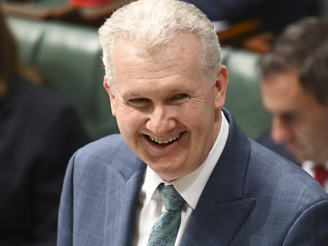 CANBERRA, AUSTRALIA, NewsWire Photos. DECEMBER 7, 2023: Leader of the House Tony Burke during Question Time at Parliament House in Canberra. Picture: NCA NewsWire / Martin Ollman