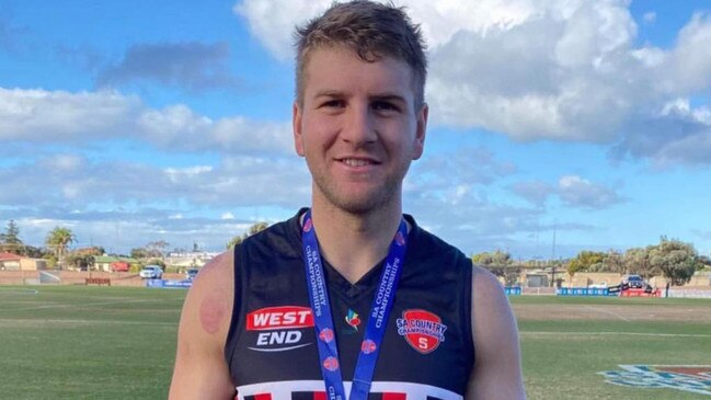 Brad Bryant was named in the team of the championships in this year's SA Country Football Championships. Picture: Penola Football Club