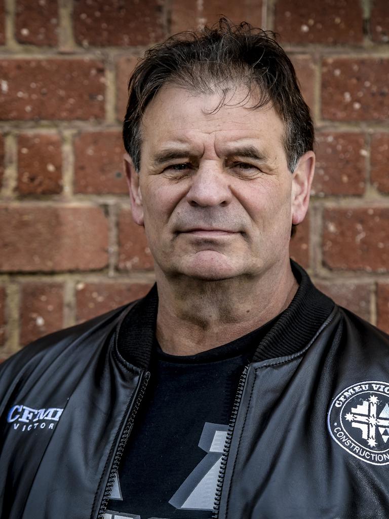 Former CFMEU boss John Setka quit ahead of allegations against the union being published. Picture: Roy VanDerVegt