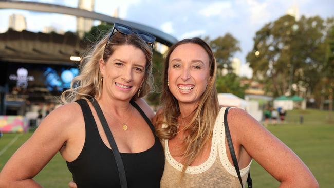 Natalie Hughes and Lara Boogaerdt at the Ministry of Sound Classical 2025 at HOTA for Gold Coast at Large. Picture, Portia Large.