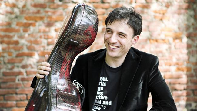 Italian cellist Umberto Clerici performed as part of a quintet at UKARIA. Picture: Supplied