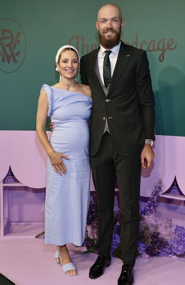 Jessica and Max Gawn. Picture: Getty Images