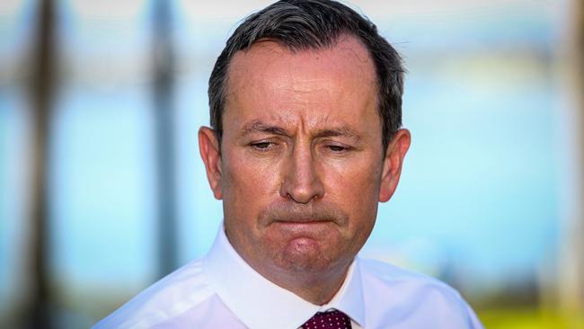 WA Premier Mark McGowan. Picture: Colin Murty
