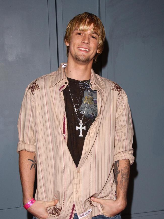 Aaron Carter was reportedly found dead in his bathtub. Picture: AFP