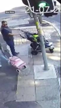 CCTV captures final moments of dad, child before tragedy