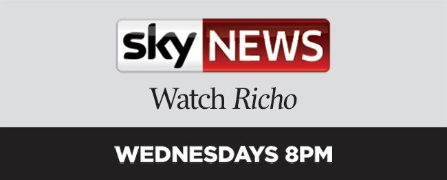 Watch Graham Richardson on Sky News, Wednesdays at 8pm.