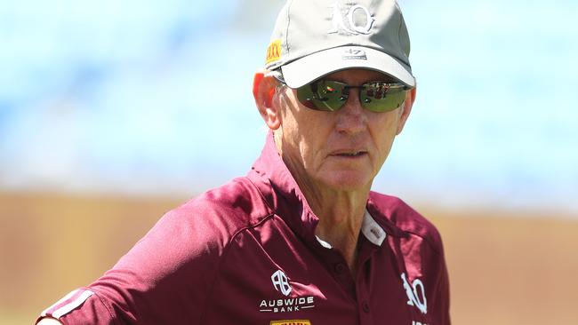 Queensland coach Wayne Bennett is set to make changes to his Queensland side. Picture: Chris Hyde/Getty Images