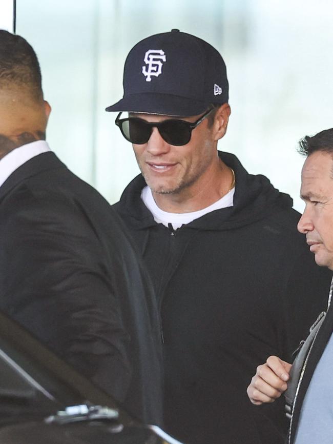 Tom Brady, San Francisco Giants fan. Photo: Media Mode.