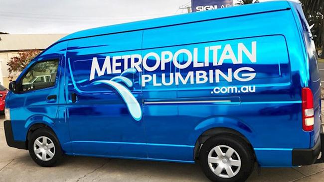 Metropolitan Plumbing has been subject to several customer complaints. Picture: Instagram