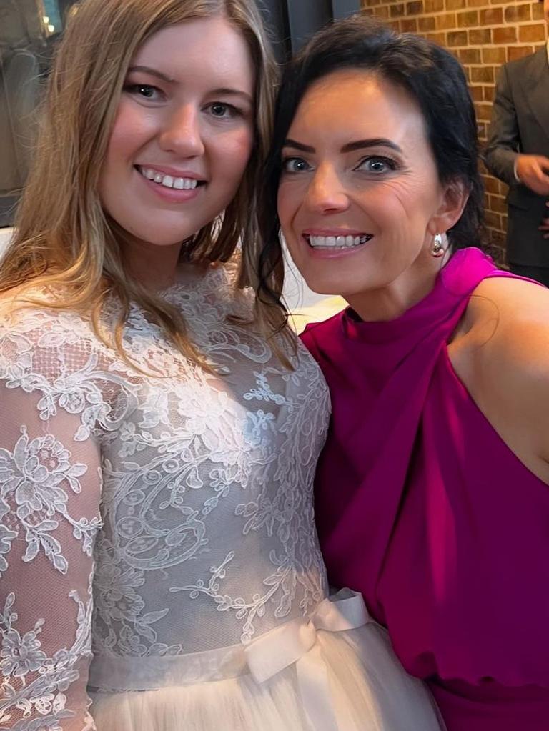 Former MP Emma Husar attended the Higgins-Sharaz wedding. Picture: Instagram