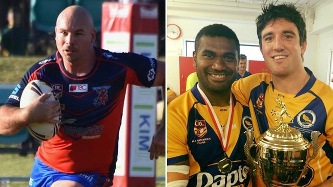 Glenn Stewart and Joel Reddy are doing their bit to give back to rugby league.