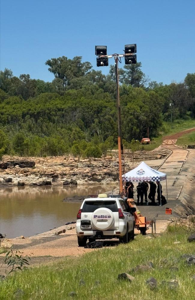 Police divers are helping in the search for Ashley Hicks, a 45-year-old St George man who disappeared at Beardmore Dam on January 12, 2025.