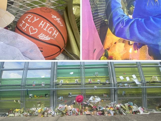 Cards, flowers and other items have been left at the scene of a tragic incident in which a 19-year-old died on the Sunshine Mwy last week.