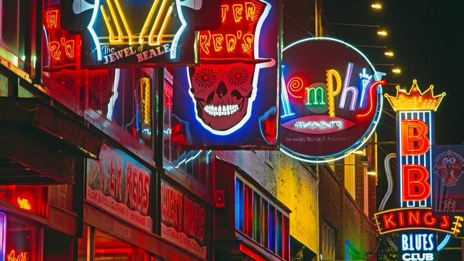 Beale Street, Memphis, holds its place in music history.