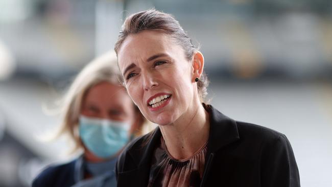 Jacinda Ardern will fly to the US at a time of decreasing popularity at home. Picture: Getty Images.