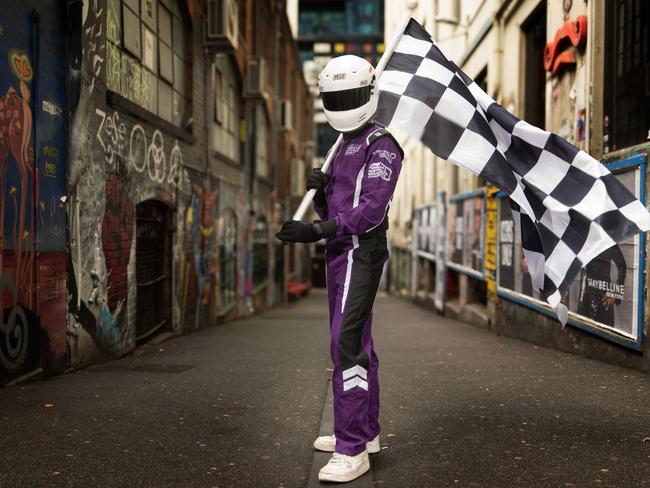 Next year’s Melbourne F1 race will expand to take over the streets and lanes of the CBD. Picture: Tony Gough