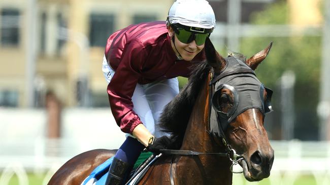 SYDNEY, AUSTRALIA - DECEMBER 21: Billy Loughnane riding Captain Amelia wins Race 4 Inglis Classic Sale 9-11 Feb Out Now during Sydney Racing at Royal Randwick Racecourse on December 21, 2024 in Sydney, Australia. (Photo by Jeremy Ng/Getty Images)