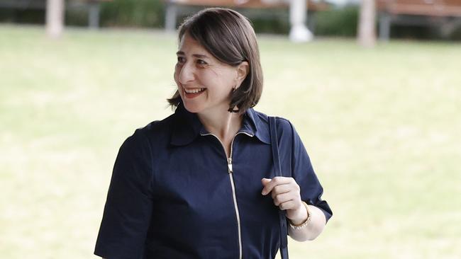 DAILY TELEGRAPH 12TH JANUARY 2025Pictured arriving at Olea Bistro in Lindfield is former NSW Premier Gladys Berejiklian.The venue was used for Liberal party fundraiser ahead of pre-selection of the prized blue-ribbon Sydney seat of Bradfield, with moderate tech executive Gisele Kapterian tipped to run for the seat. One Liberal source believed Ms Kapterian would win more than 50 per cent of the ballot in the first round of voting.Picture: Richard Dobson