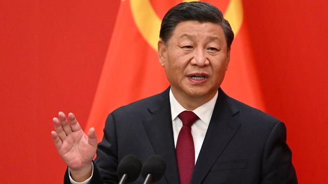 Chinese President Xi Jinping has intensified his criticism of the US this week. Picture: AFP