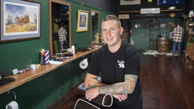 Addison Manning has opened his own barber shop in Ruthven St.