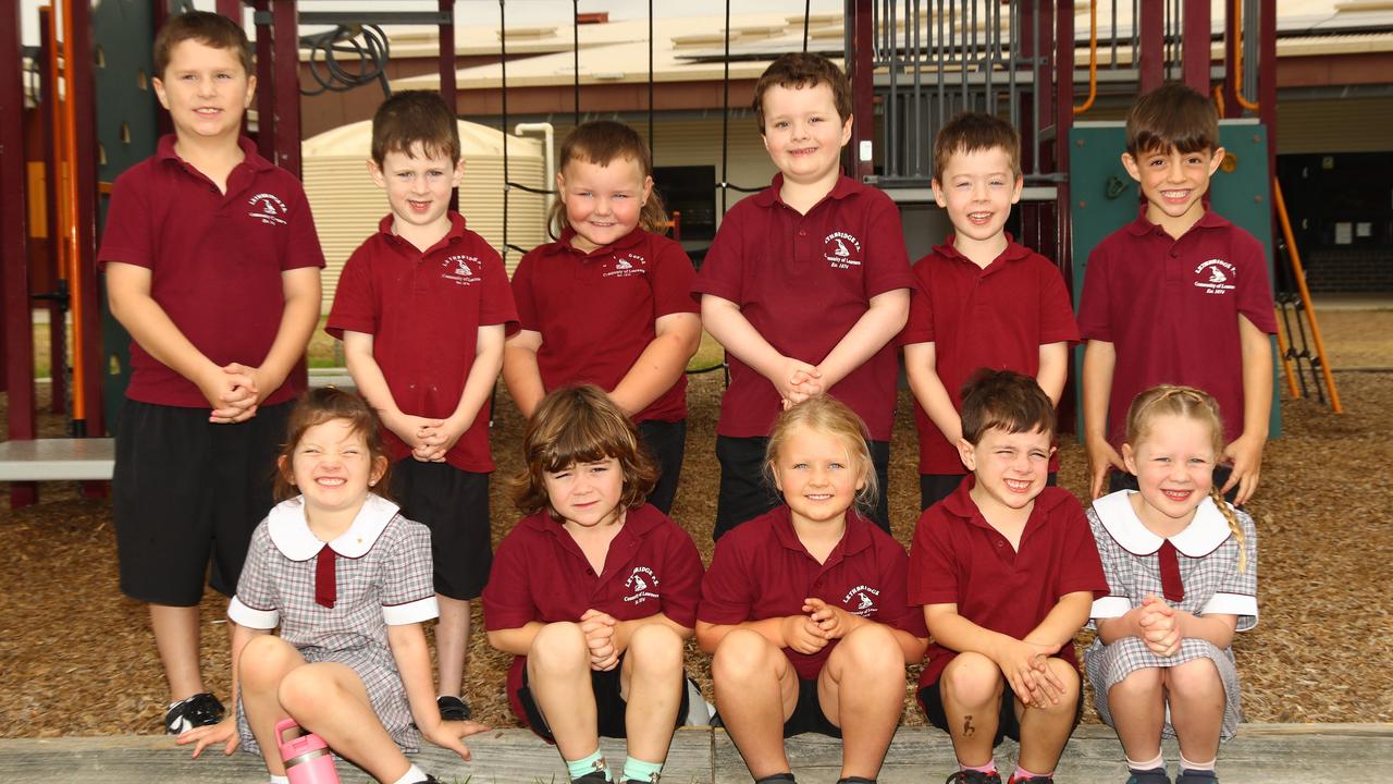 Lethbridge Primary School 2025 preps front Natalia Stefanovic, Sid Arthey, Eliza Browes, Cade Keddie, Frankie Koschel. Back Leni Nicholls, Maverick OÃ&#149;Loughlin, Tyrone Grose, Nate Lehmann, Beau Simms, Arley Jones-Hague