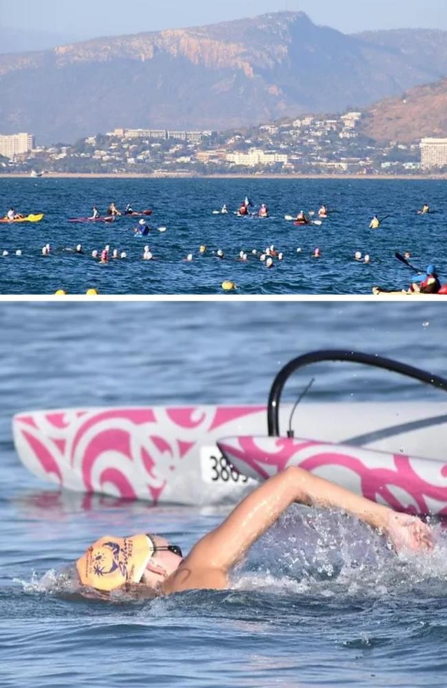 The iconic Magnetic Island to Townsville Swim has been swum for the past 70 years. Picture: Supplied.