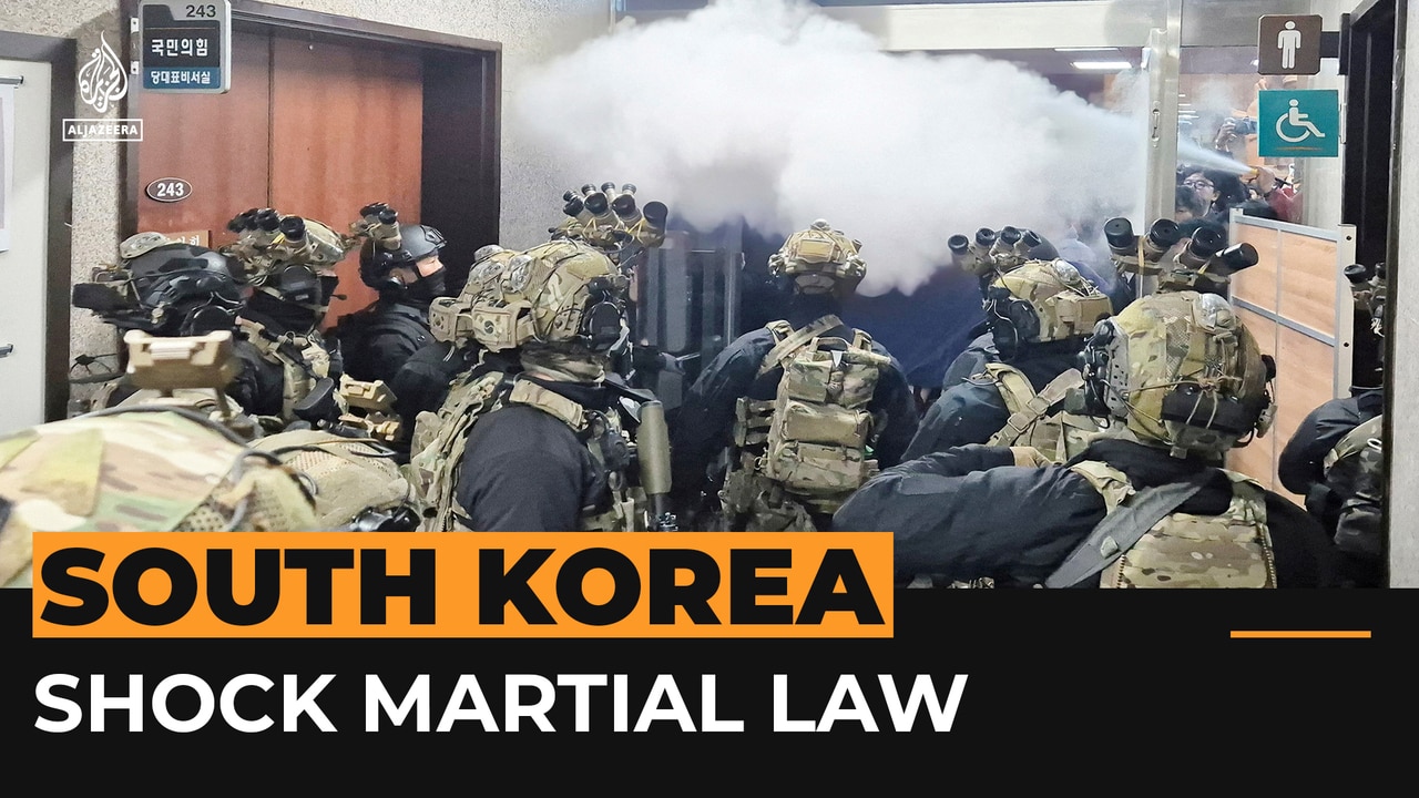 South Koreans in shock after President’s failed martial law declaration